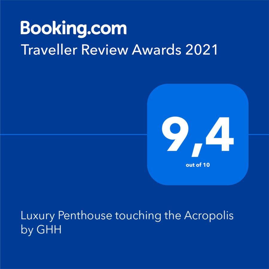 Luxury Penthouse Touching The Acropolis By Ghh Atenas Exterior foto