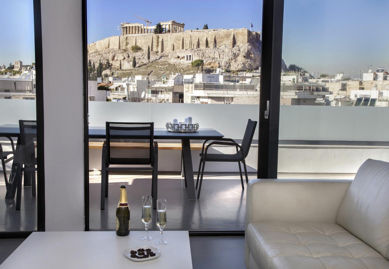 Luxury Penthouse Touching The Acropolis By Ghh Atenas Exterior foto